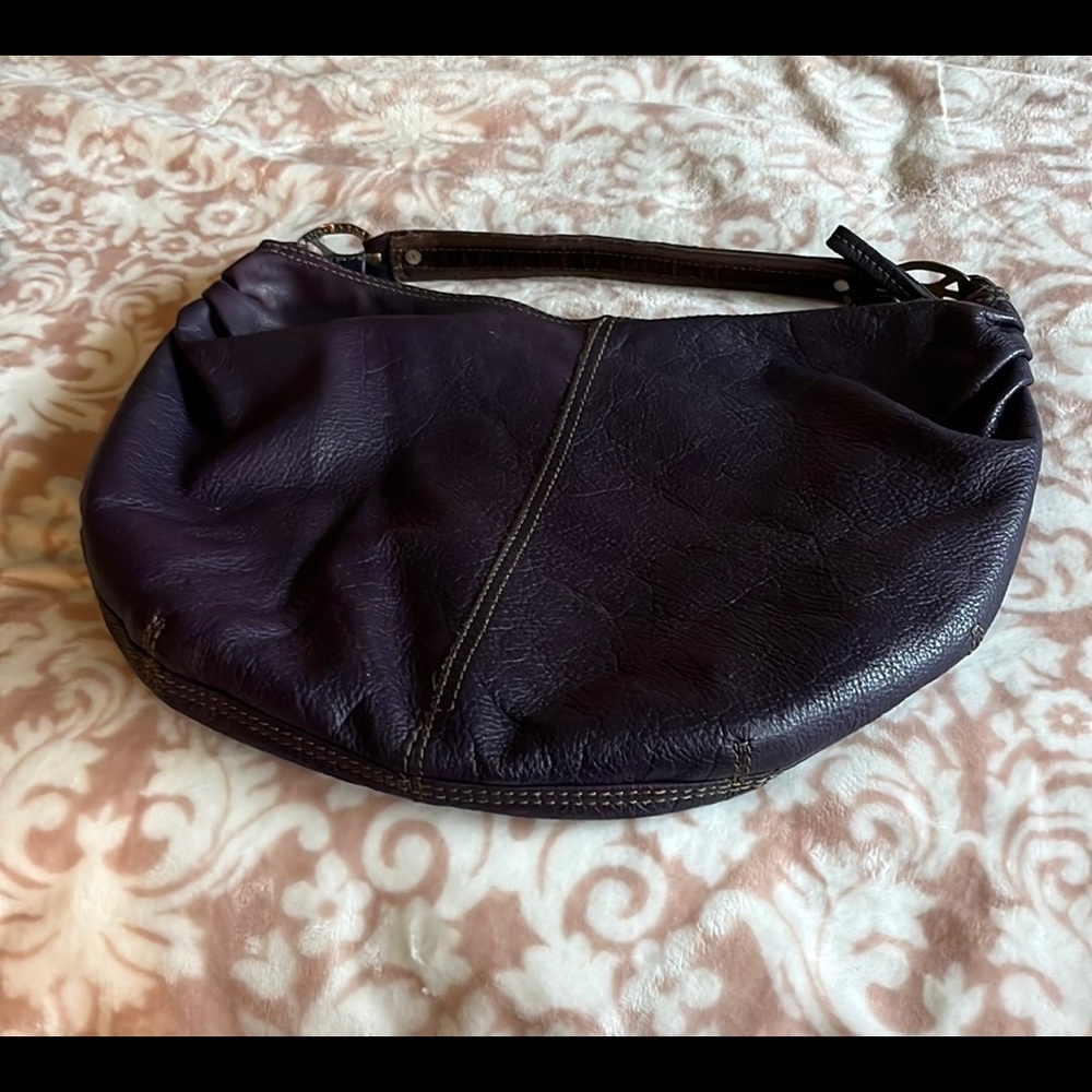 Lucky Brand dark mauve bag.